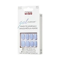 KISS Gel Fantasy - Faux ongles - Jour 1 - Amande - Court - 28 pièces KISS Gel Fantasy