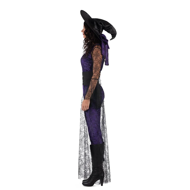 Adult Purple Coven Witch Costume-sizes Small, Medium, Large