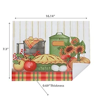 Tapis De Séchage Microfibre Tarte - Lot De 2