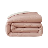 Mainstays Pink Reversible Comforter Double/Queen, MAINSTAYS PL MS PINK COMF DBL/QN
