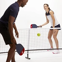 Filet de pickleball FILA et accessoires, réglementation 22 pieds