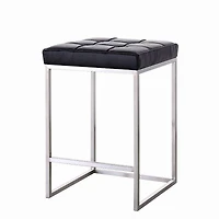 Plata Import Counter Stool With PU Seat