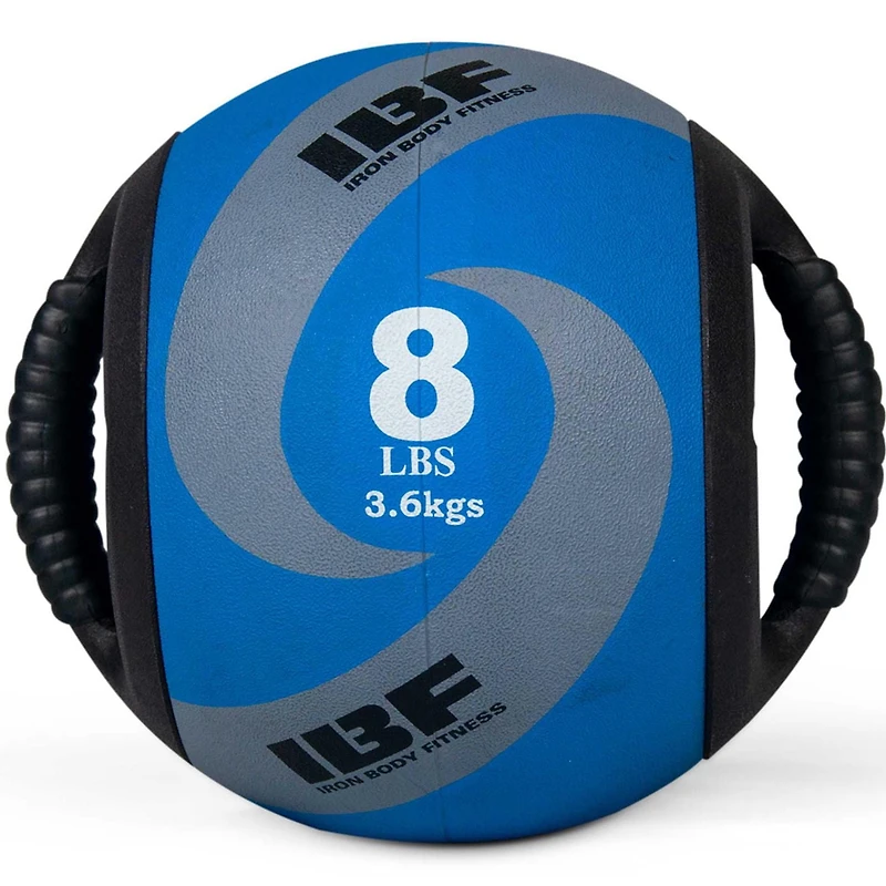 IBF Dual Grip Medicine Ball -  8, 12, or 16 lbs.
