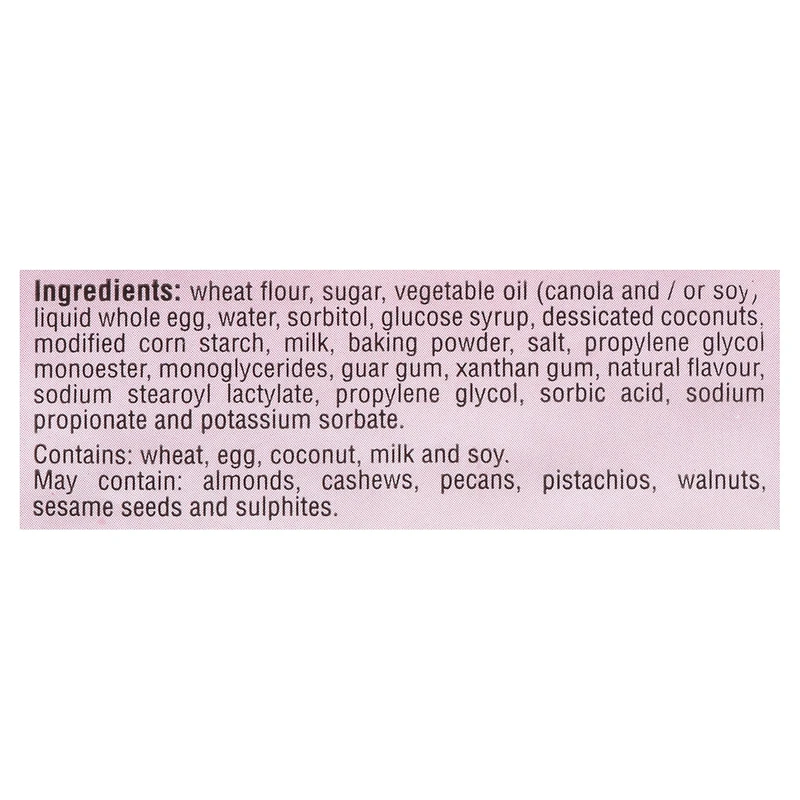 Cup Cake Coconut, 300G / 6Count
