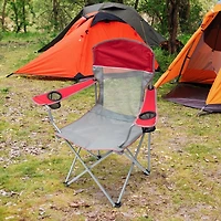 Chaise filet confort Ozark Trail, capacité maximale de 102 kg (225 lbs), Couleur Rough taille : 32,1 po de largeur x 20,5 po de profondeur x 38 po de hauteur