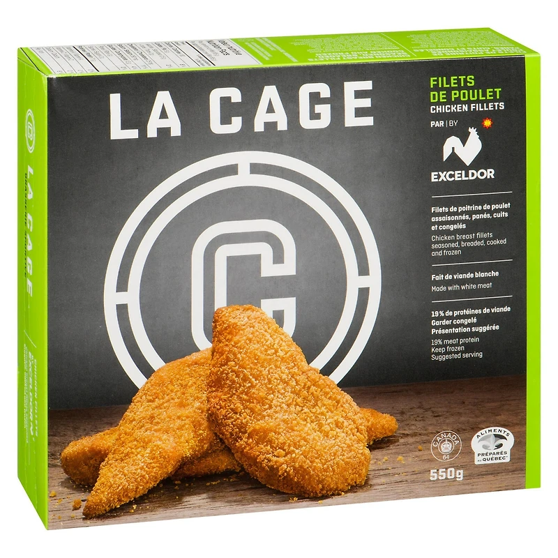 La Cage Chicken Fillets, 550 g