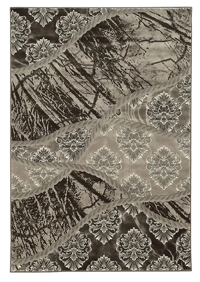 Jewel Ybor Brown 8' x 10'4" Area Rug