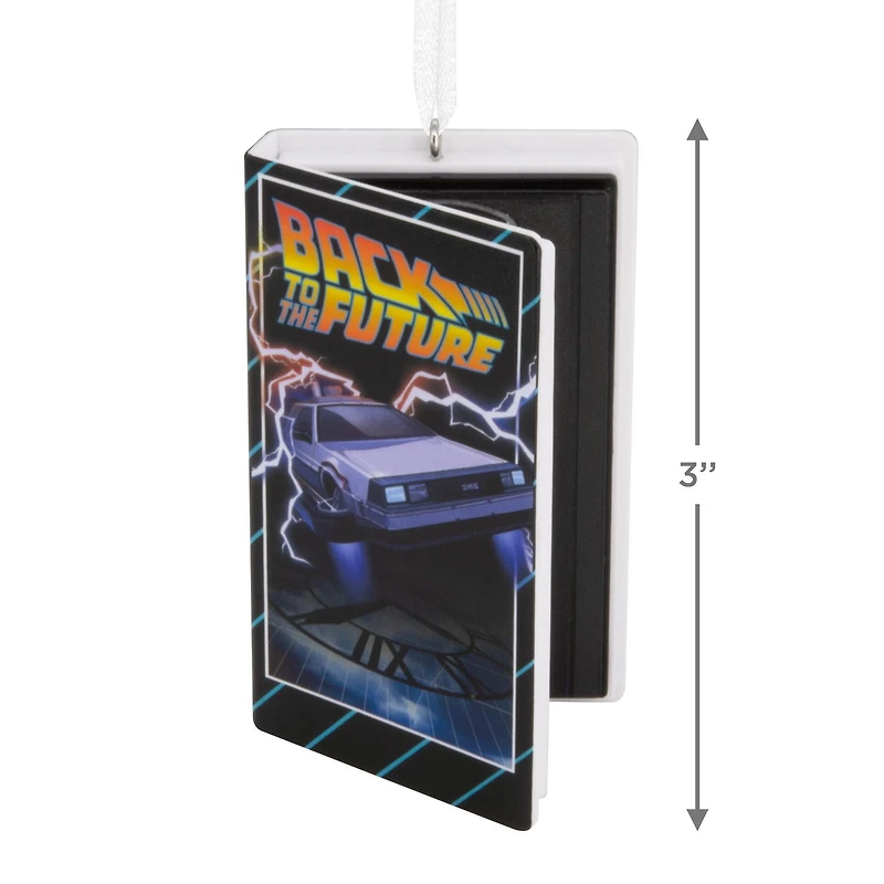 Hallmark Christmas Ornament (Back to the Future Retro Video Cassette Case)