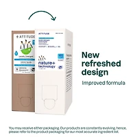 ATTITUDE nature+ technology, Laundry Detergent, Refill, Wildflowers, 160 Loads, 4L