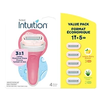 Système de rasoir Schick Intuition en emballage économique Format économique Intuition