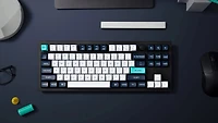 Keychron Q3 Max Hot-swappable RGB Mechanical Keyboard 2.4 GHz & Bluetooth Jupiter Switch Aluminum Frame TKL Layout (87 Keys) for Windows Mac OS