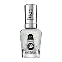Sally Hansen - Vernis de finition Miracle Gel™, système de simili-gel en 2 étapes, sans lampe UV, jusqu'à 8 jours de couleur et brillance Couleur anti-écaillement et longue tenue