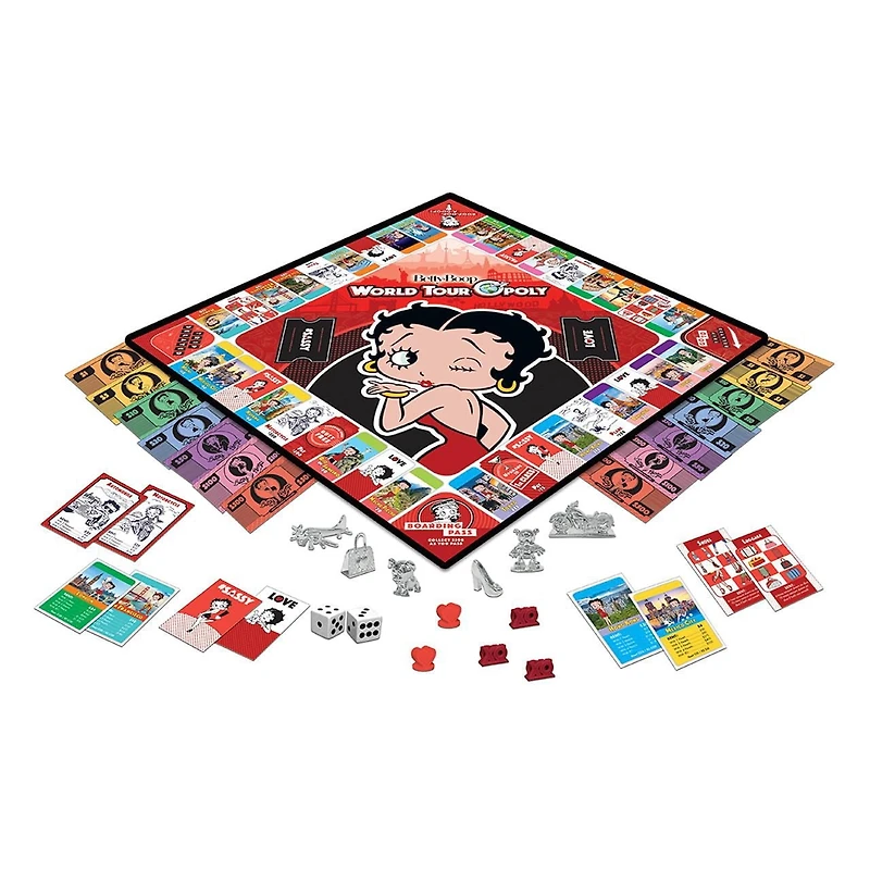 Masterpieces Puzzle Company Betty Boop Opoly Board Game