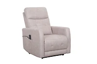 Topline Home Furnishings Power Lift Recliner with Adjustable Headrest