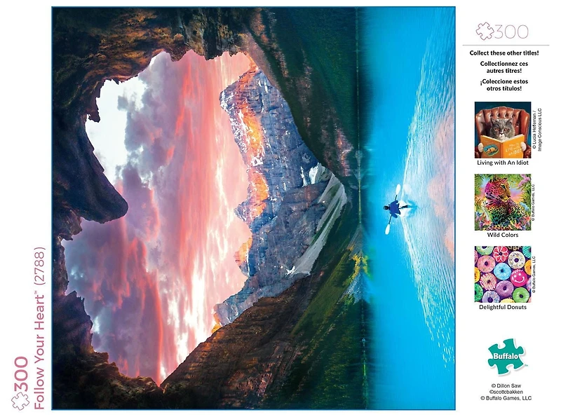 Buffalo Games - Art of Play  - Follow Your Heart - 300 Piece Jigsaw Puzzle