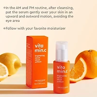 Sérum illuminateur Vitamin C The Face Shop avec acide hyaluronique et niacinamide, pour les taches foncées, la peau terne et le teint inégal – beauté coréenn