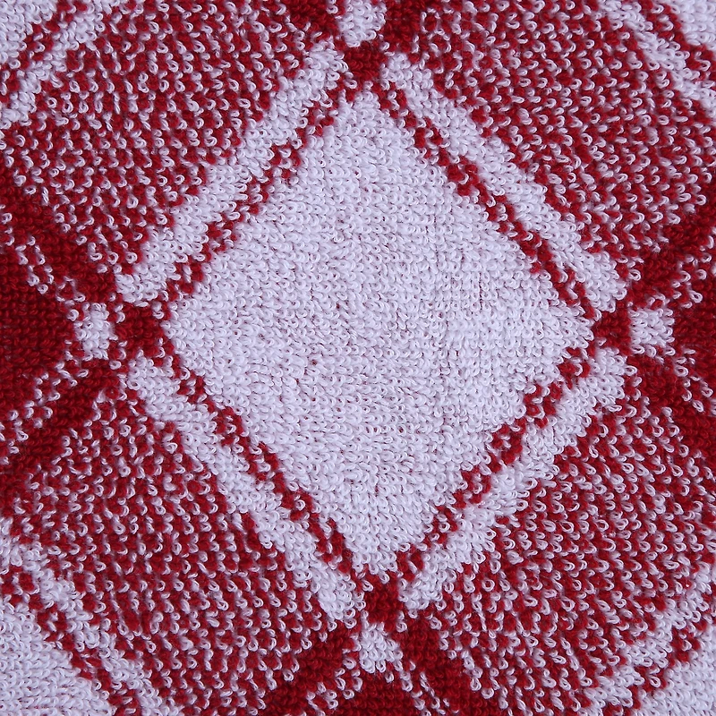 Holiday Time Plaid Hand Towels, 2-Pack