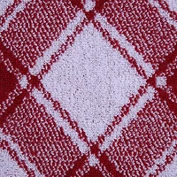 Holiday Time Plaid Hand Towels, 2-Pack