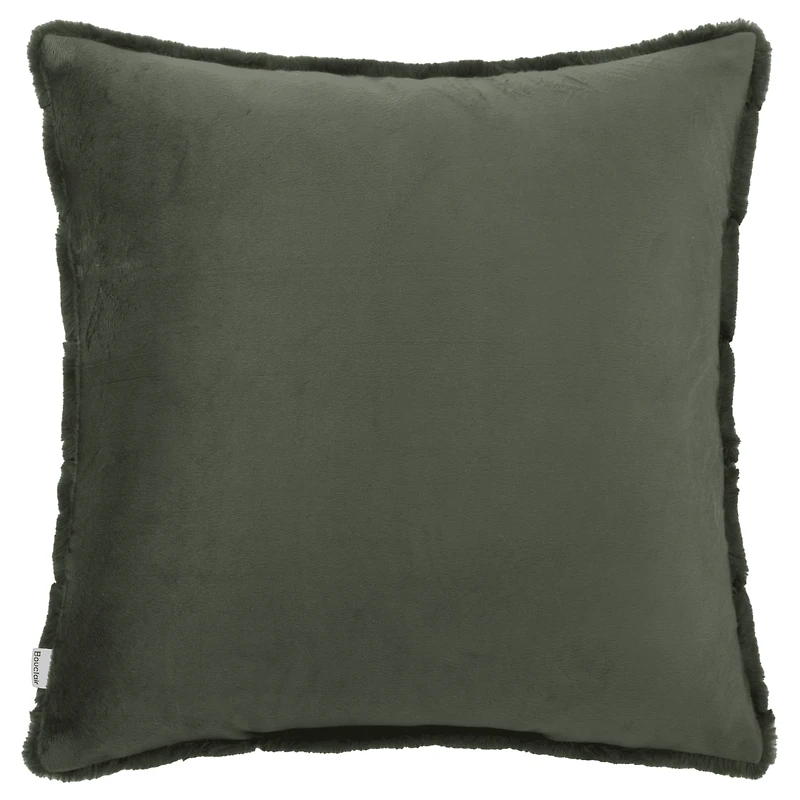 Bouclair coussin décoratif en fausse fourrure Cougar Coussin bouclé, texture douce