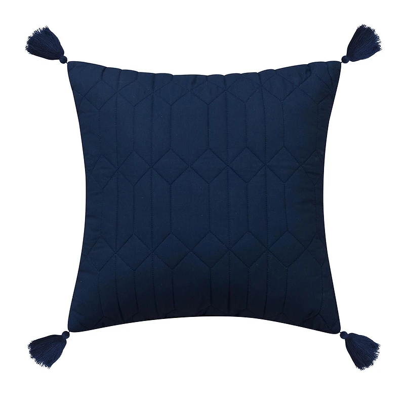 Beco Home Pintuck White 3 Piece Cotton Comforter Set