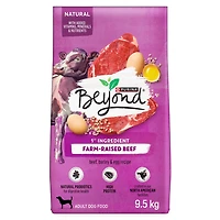Beyond Simply Farm-Raised Beef, Barley & Free Run Egg Recipe, Dry Dog Food, 1.67-5 kg