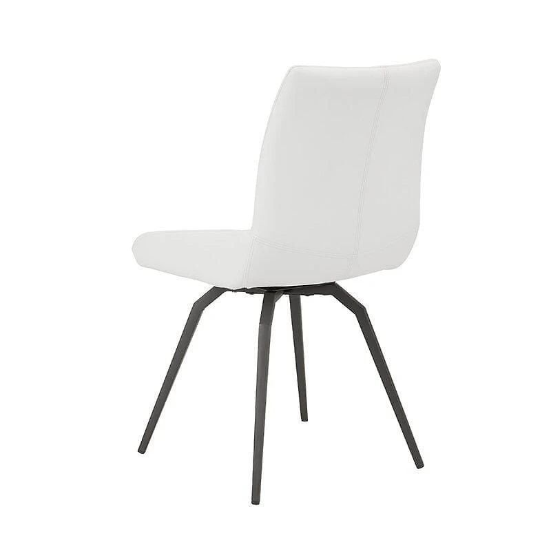 Ensemble de 2 chaises de salle à manger pivotantes Ruben