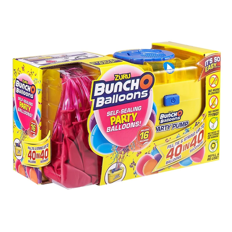 Ensemble de départ de pompe électrique portatif pour ballons de fête Bunch O Balloons