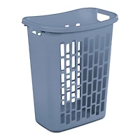 Sterilite Rectangular Open Hamper Blue Moonlight