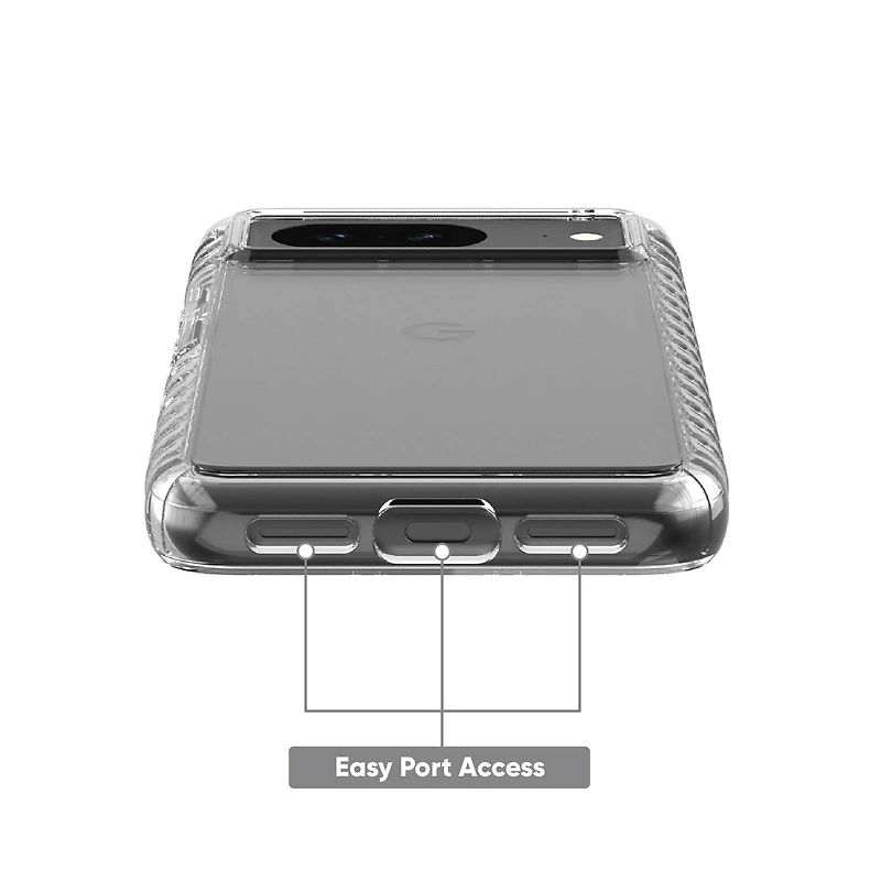 onn. Google Pixel 8 Protective Gel Phone Case