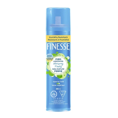 Fixatif tenue renforcée non parfumé Finesse en aérosol 355 mL