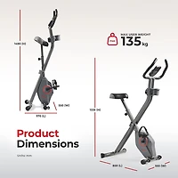 Sunny Health & Fitness Vélo Magnétique Pliable X-Bike Pro - SF-B223011