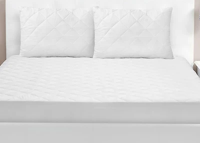 Safdie & Co. Mattress Protector K Quilted White