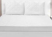 Safdie & Co. Mattress Protector K Quilted White