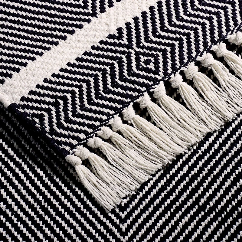 hometrends Handwoven Cotton Accent Rug