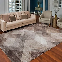 Rug Branch Emir Collection Traditional Geometric Water-Repellent Area Rug