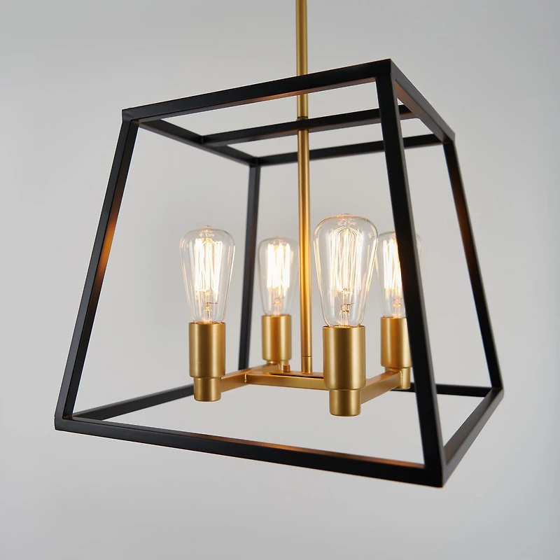 Artika Carter Square 4-Light Chandelier