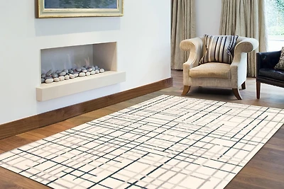 Tapis d'Interieur ECARPET Rayé, Abstrait, Moderne Collection Tessa