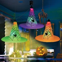 Chapeaux de sorcière suspendus aux couleurs changeantes – 3 pièces