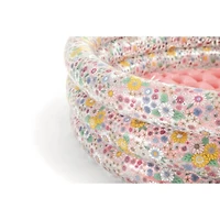Piscine Intex Sweet Blossom Baby Pool pour Bébés, À partir de 1 à 3 ans, Piscine Gonflable avec Auvent