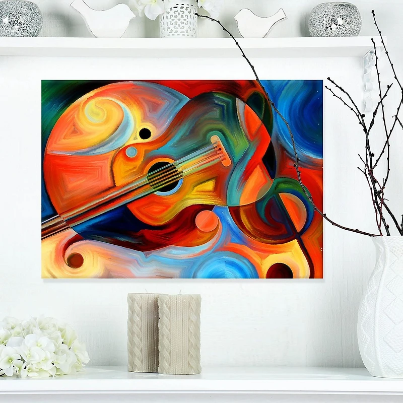 Designart Music and Rhythm Canvas Wall Art