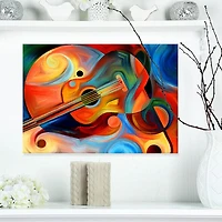 Designart Music and Rhythm Canvas Wall Art
