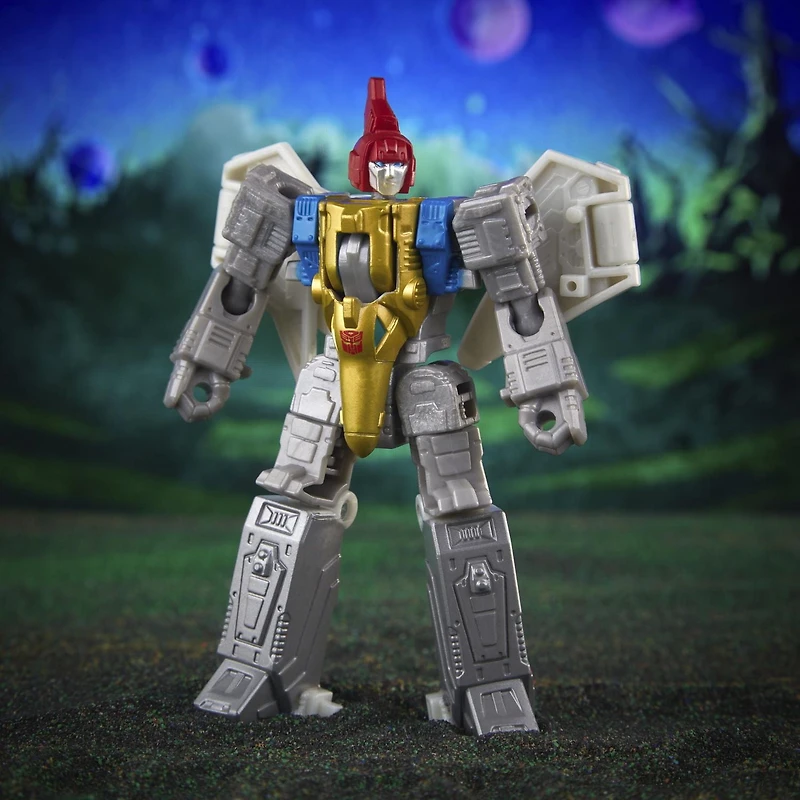 Transformers Generations Legacy Evolution, figurine Dinobot Swoop à conversion de 8,5 cm, classe Origine, pour filles et garçons, à partir de 8 ans