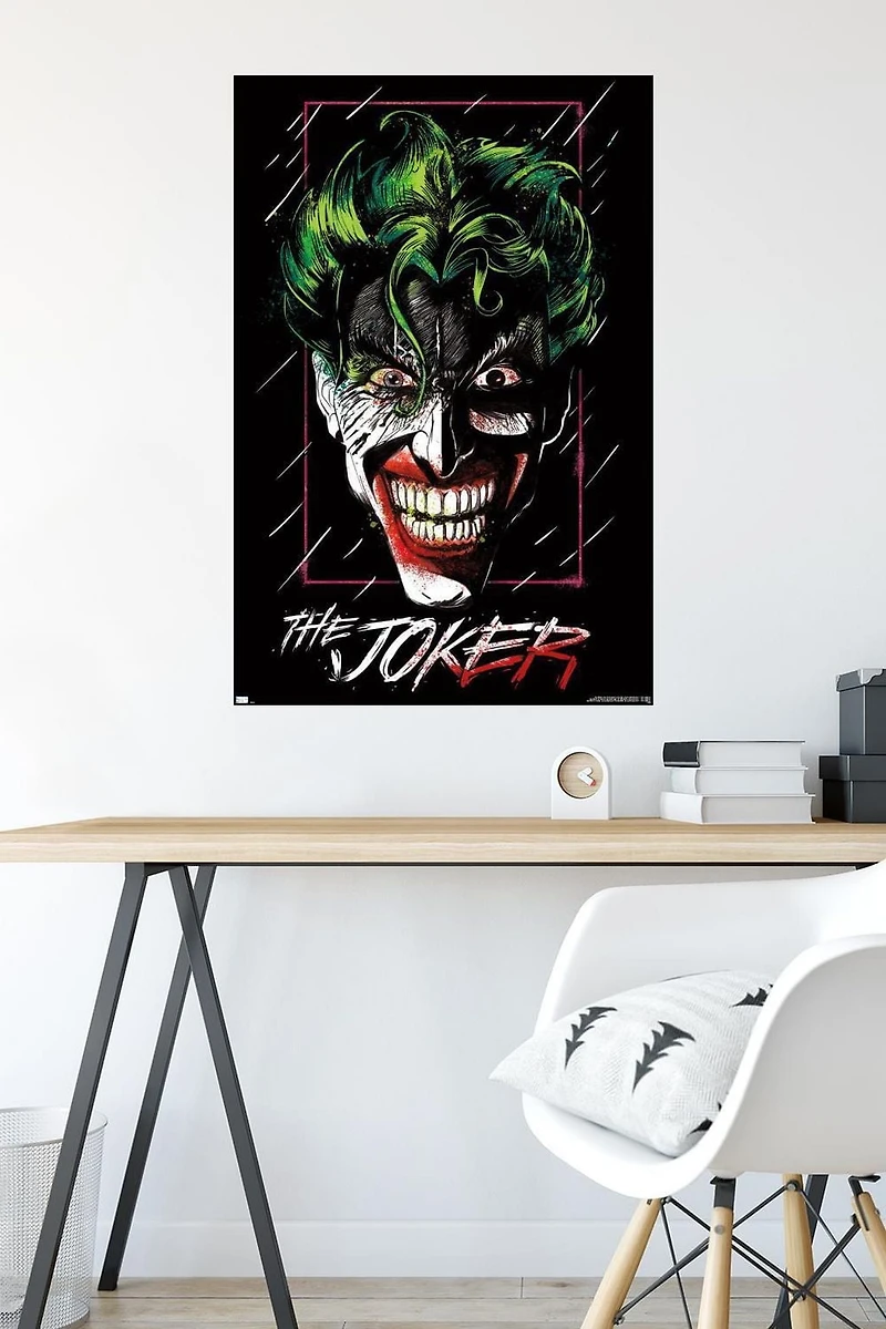 DC Comics - The Joker - Up Close Wall Poster
