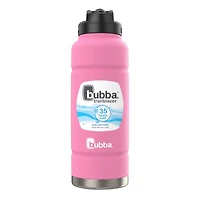 Bouteille d’eau en acier inoxydable Trailblazer bubba avec paille - 1,18 l (40 oz), isolation sous vide, couvercle avec paille, azalée 1 unité