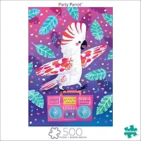 Buffalo Games - Party Parrot - 500 Piece Jigsaw Puzzle