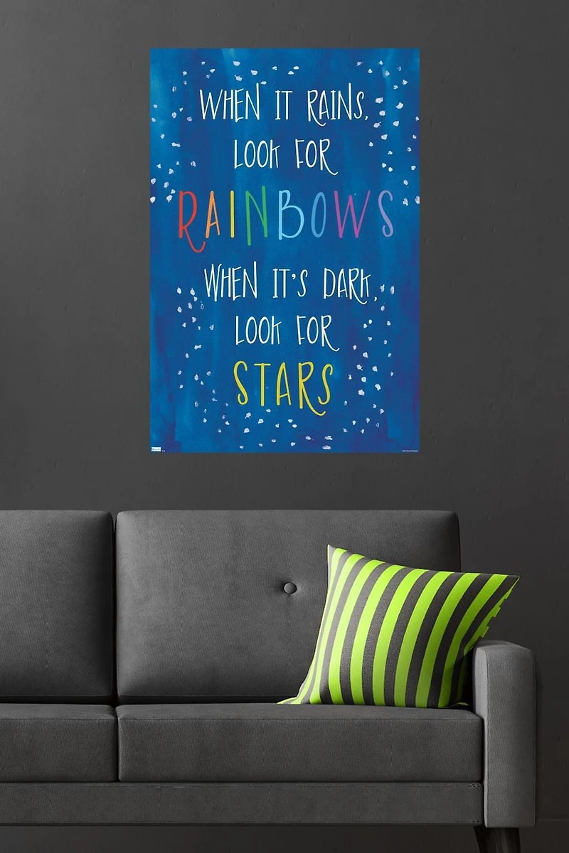 Ink Elephant Wall Poster, 22.375" x 34"