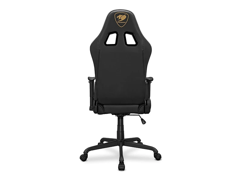 Chaise de gaming Cougar Armor Elite - Cuir PVC avec dossier inclinable jusqu'à 160º, accoudoirs 2D réglables et mécanisme d'inclinaison ajustable, coussins pour la tête et les lombaires