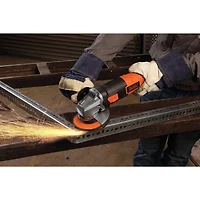 Meuleuse angulaire 6,0 ampères 4-1/2" BLACK & DECKER BDEG400 Petit meuleuse d'angle filaire
