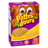 Bear Paws Banana Bread Cookies, Dare 240 g