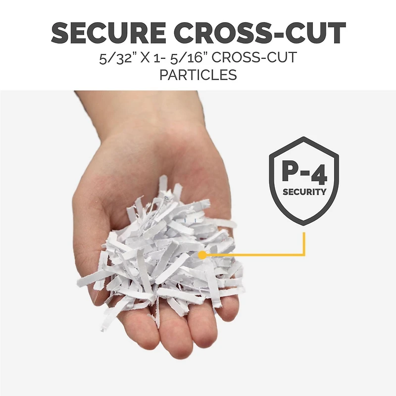 Fellowes Powershred X-7C Cross Cut Shredder, 7 sheets